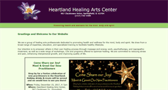 Desktop Screenshot of heartlandhealingartscenter.com